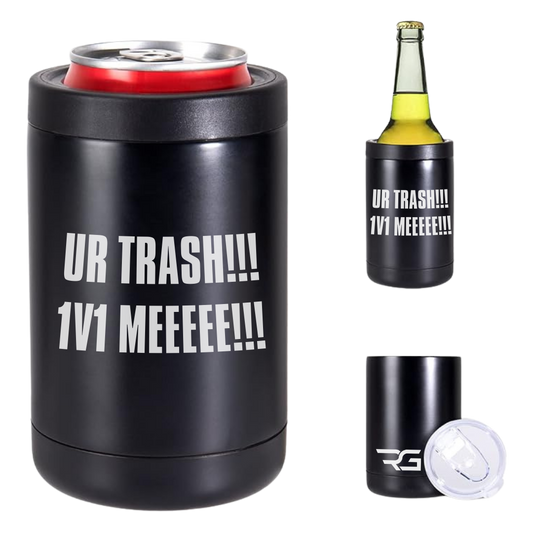 "1v1 Me Kid!" 3-in-1 Vacuum Insulated Mug